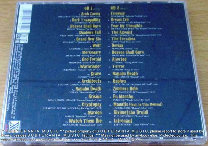 Various  CENTURY MEDIA Covering 20 years of Extreme 2 X CD Import CD [Shelf G box 24