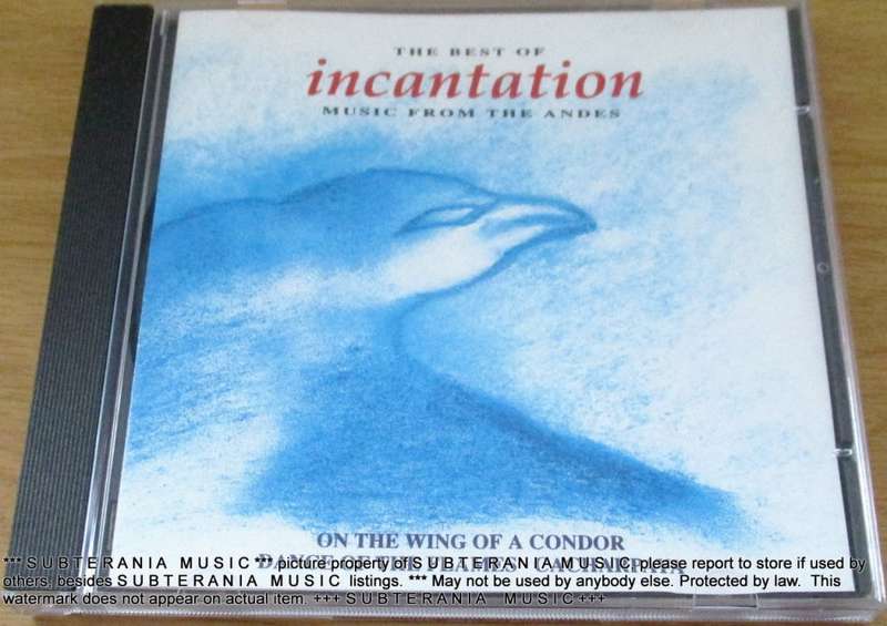The Very Best pf INCANTATION Music from the Andes Import CD [Shelf G box 24