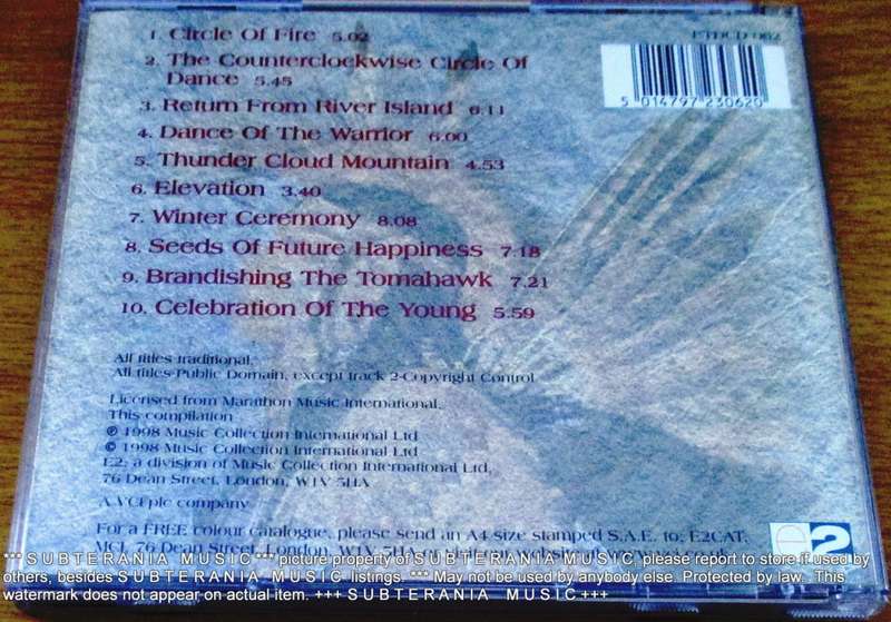 Dances and Drums of the NATIVE AMERICA Import CD [Shelf G box 24]