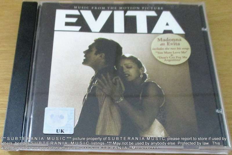 O.S.T. EVITA   IMPORT  CD [Shelf G box 24]