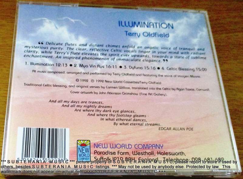 TERRY OLDFIELD Illumination  CD [Shelf G box 24]