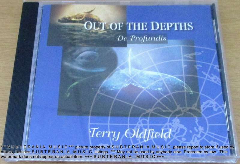 TERRY OLDFIELD Out of the Depths De Profundis  CD [Shelf G box 24]