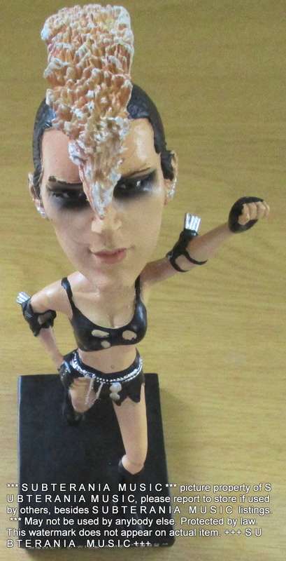 WENDY O WILLIAMS 1982 Throbblehead Figure from PLASMATICS PUNK band