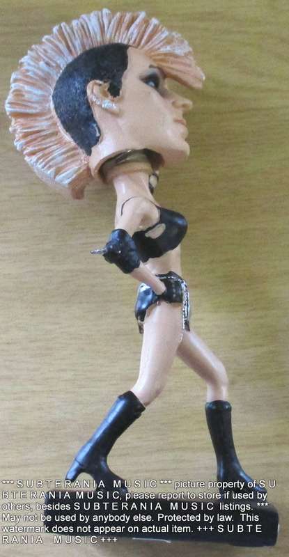 WENDY O WILLIAMS 1982 Throbblehead Figure from PLASMATICS PUNK band
