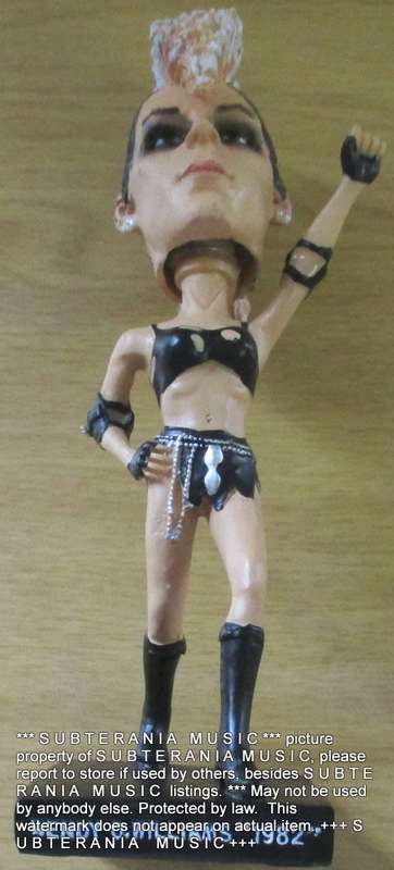 WENDY O WILLIAMS 1982 Throbblehead Figure from PLASMATICS PUNK band