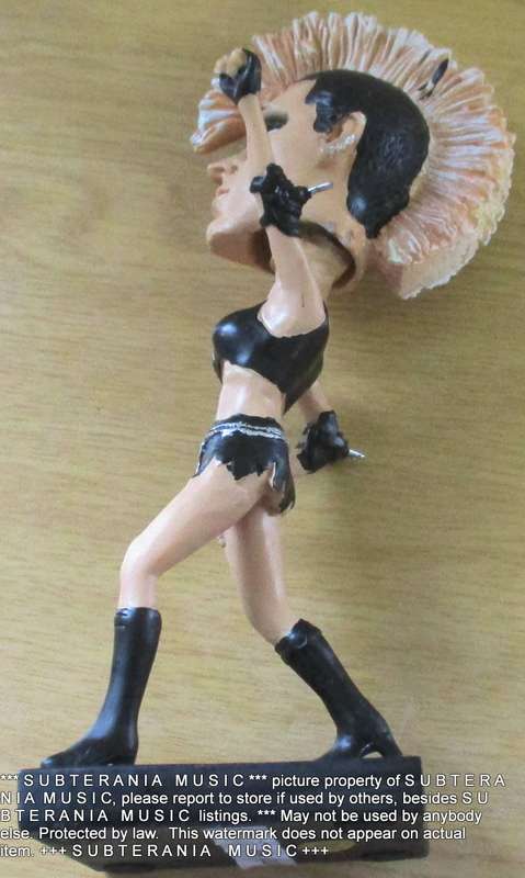 WENDY O WILLIAMS 1982 Throbblehead Figure from PLASMATICS PUNK band