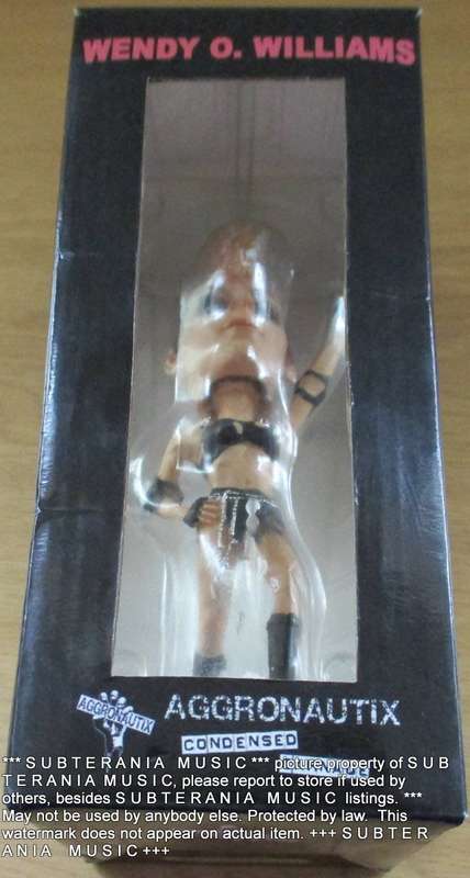 WENDY O WILLIAMS 1982 Throbblehead Figure from PLASMATICS PUNK band