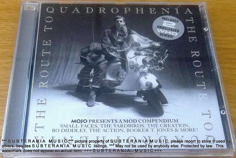MOJO MAGAZINE presents  THE ROUTE TO QUADROPHENIA