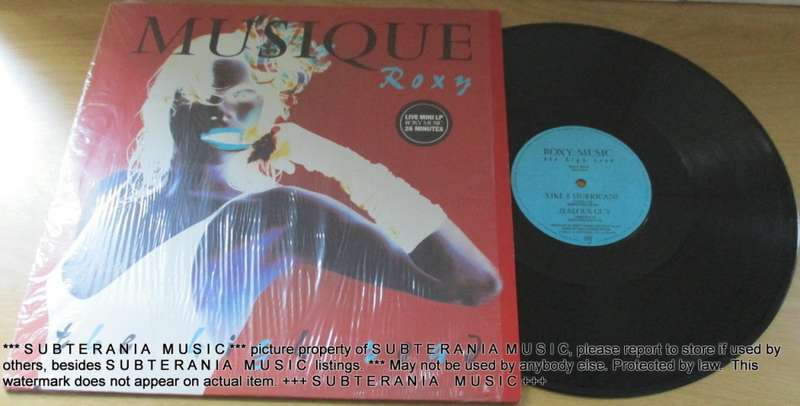 ROXY MUSIC The High Road Vinyl Record