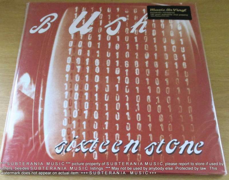 BUSH Sixteen Stone GATEFOLD VINYL RECORD