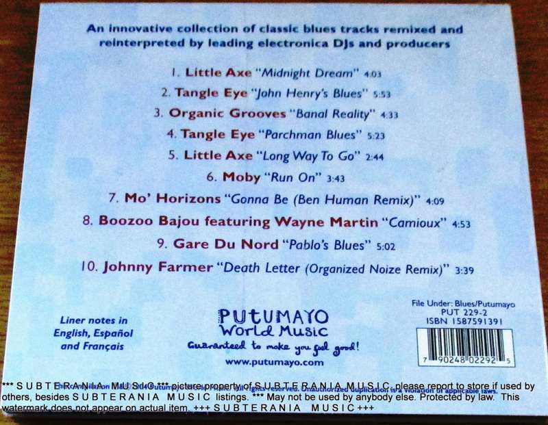 VARIOUS PUTUMAYO Blues Lounge