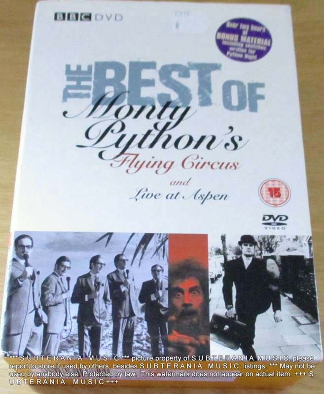 MONTY PYTHON'S The Best of Monty Python's Flying Circus  + Live in Aspen 4 DVD BOX SET