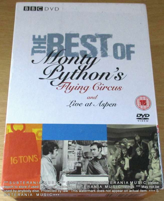 MONTY PYTHON'S The Best of Monty Python's Flying Circus  + Live in Aspen 4 DVD BOX SET