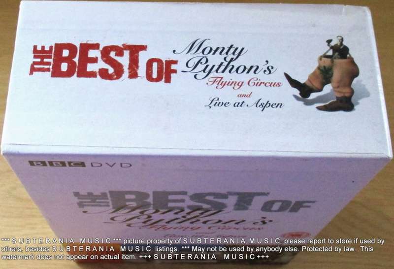 MONTY PYTHON'S The Best of Monty Python's Flying Circus  + Live in Aspen 4 DVD BOX SET