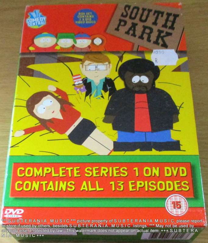 SOUTH PARK Complete Series 1 DVD Box set [BB TOP SHELF]