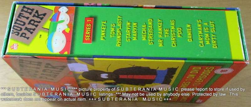 SOUTH PARK Complete Series 1 DVD Box set [BB TOP SHELF]