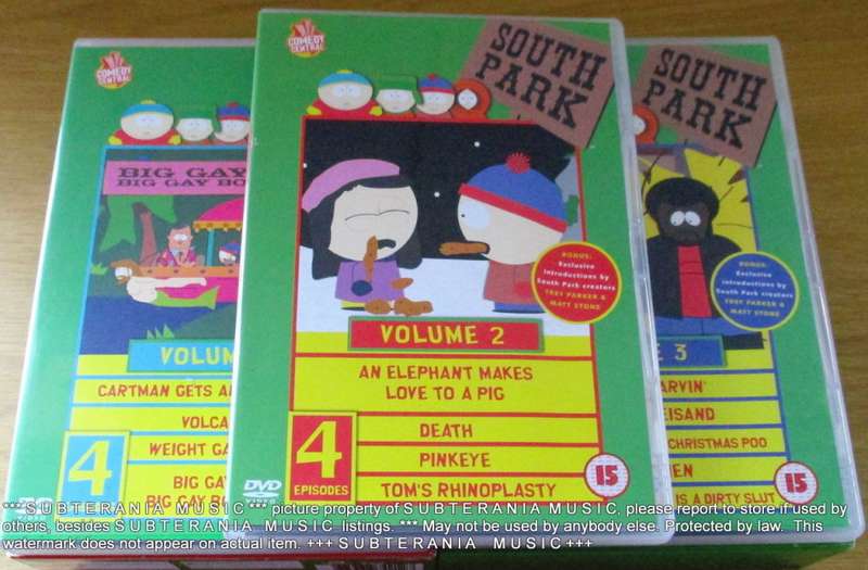 SOUTH PARK Complete Series 1 DVD Box set [BB TOP SHELF]