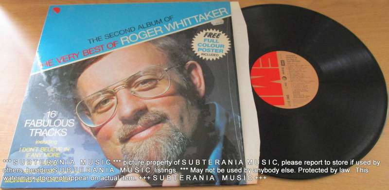 ROGER WHITTAKER 16 Fabulous Tracks includes poster IMPORT VINYL RECORD