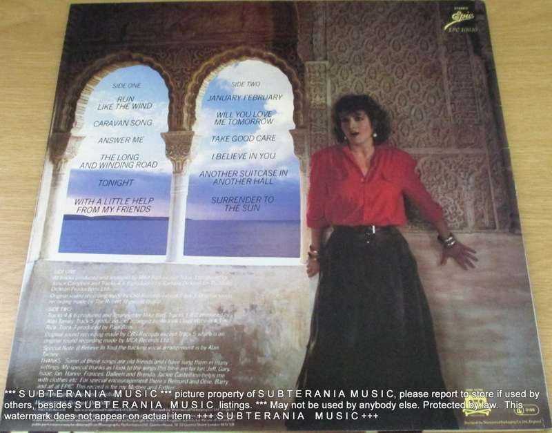 BARBARA DICKSON All For a Song IMPORT VINYL RECORD