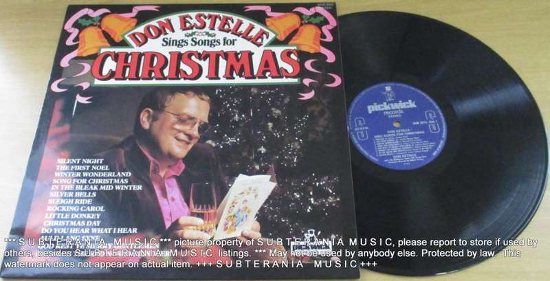 DON EXTRELLE Sings Songs for Christmas  IMPORT VINYL RECORD