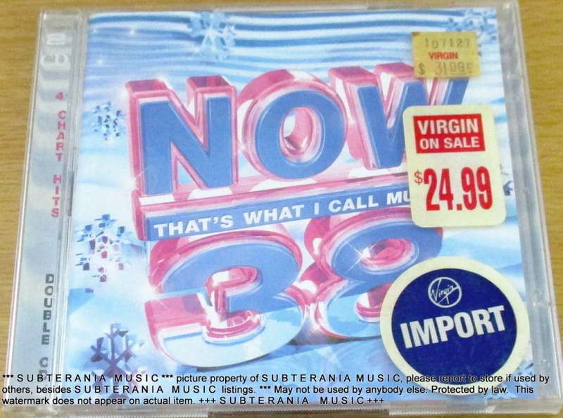 NOW That`s What I Call Music 38 IMPORT 2 x CD [Shelf G Box 9]