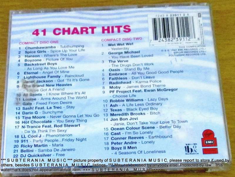 NOW That`s What I Call Music 38 IMPORT 2 x CD [Shelf G Box 9]