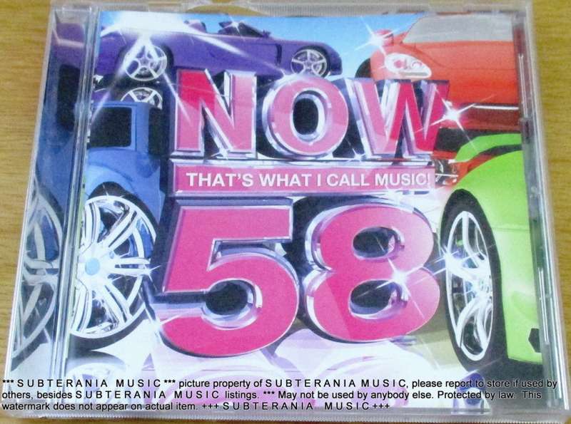 NOW That's What I Call Music 58   [Shelf G Box 9]