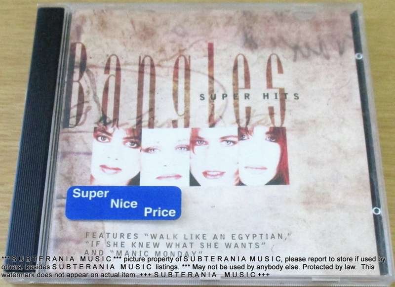THE BANGLES Super Hits [Shelf G Box 6]