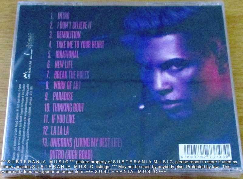 JARRAD RICKETTS Break the Rules CD
