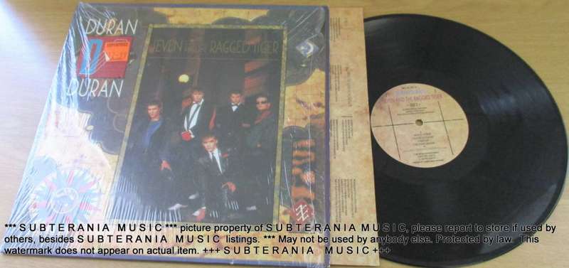 DURAN DURAN Seven and the Ragged Tiger VINYL RECORD