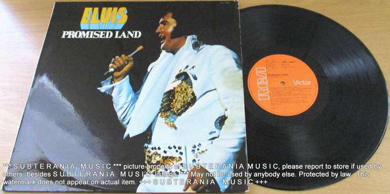 ELVIS PRESLEY Promised Land VINYL RECORD
