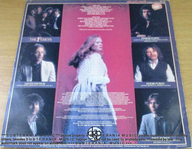 THE FUREYS When You Were Sweet Sixteen VINYL RECORD