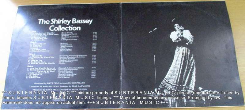 SHIRLEY BASSEY The Shirley Bassey Collection 2 X VINYL RECORD