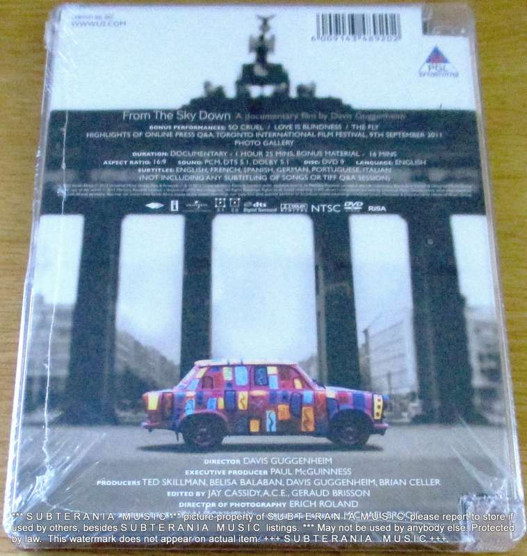 U2 From The Sky Down The Making of Achtung Baby DVD