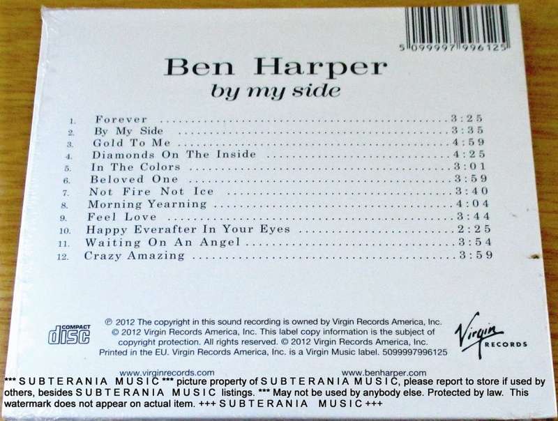 BEN HARPER By My Side [SEALED]
