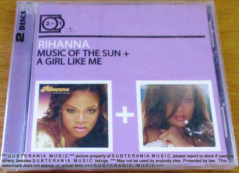 RIHANNA Music Of The Sun / A Girl Like Me SOUTH AFRICA Cat# 060075328900