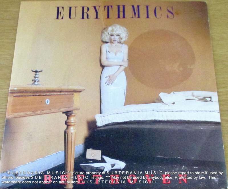 EURYTHMICS 7` single Beethoven IMPORT BLACK vinyl