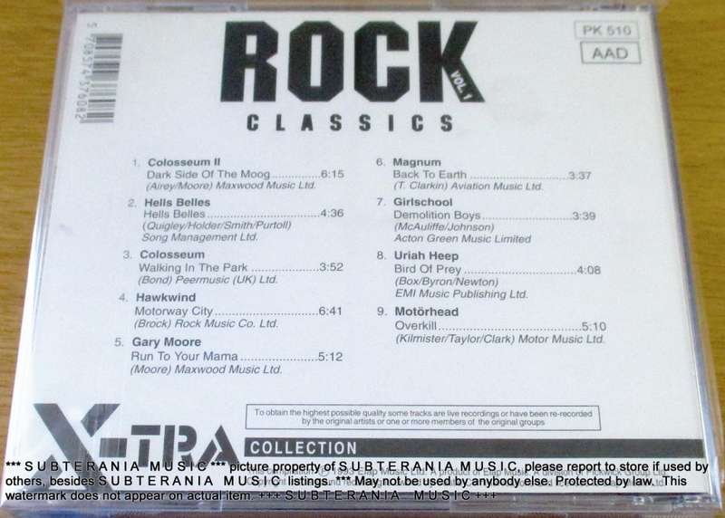 ROCK CLASSICS Volume 1   [Shelf G Box 5]