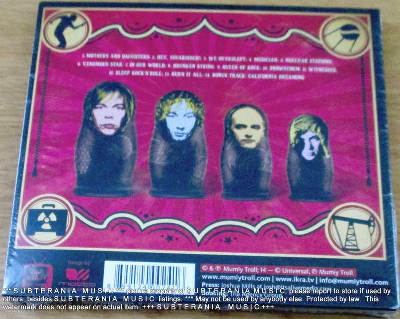 MUMIY TROLL Comrade Ambassador USA / RUSSIA digipak