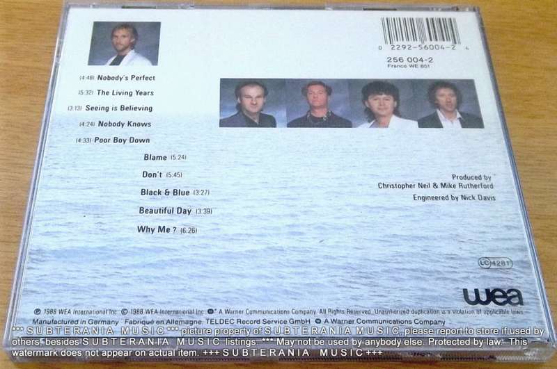 MIKE + THE MECHANICS Living Years   [Shelf G Box  5]