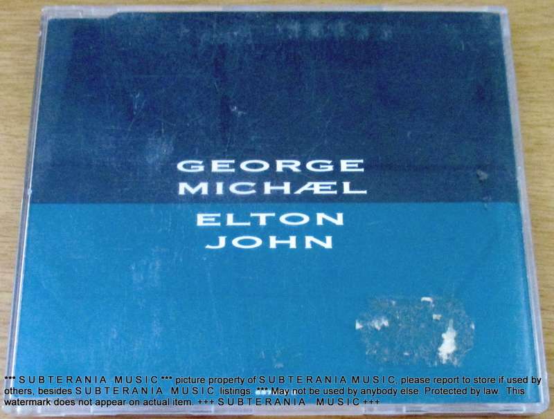 GEORGE MICHAEL + ELTON JOHN I won`t Let the Sun Go Down on Me Maxi Single [Shelf G Box 8]