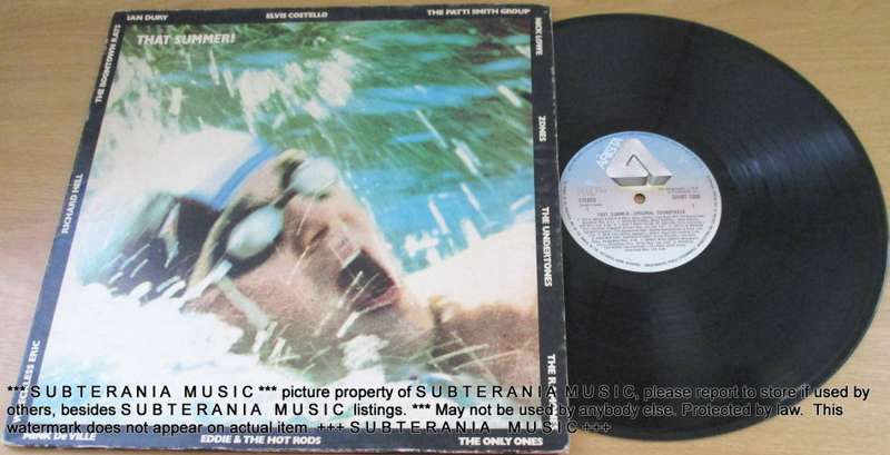 THAT SUMMER! New Wave Punk Compilation VINYL RECORD