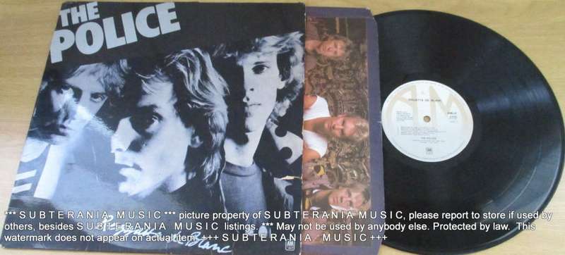 THE POLICE Regatta De Blanc VINYL RECORD