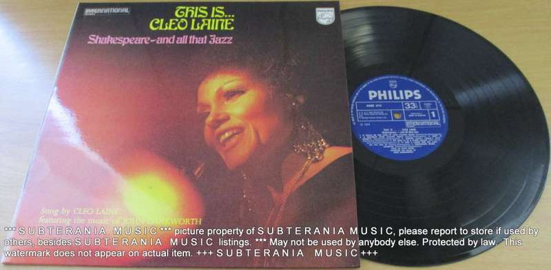 CLEO  LAINE This Is... Cleo Laine VINYL RECORD