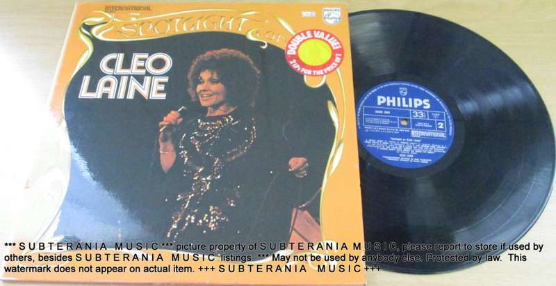 CLEO  LAINE  Spotlight on Cleo Laine 2 X  VINYL RECORD