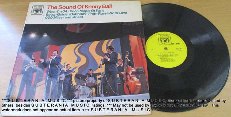 THE SOUND OF KENNY BALL   VINYL RECORD