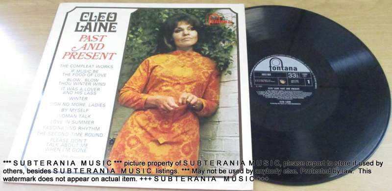 CLEO  LAINE  Past and Present  VINYL RECORD