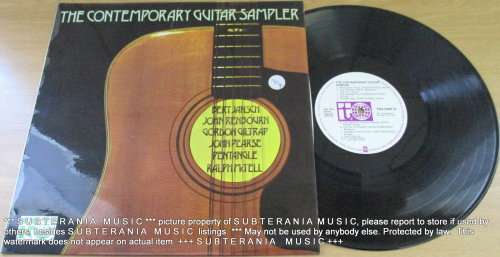 THE CONTEMPORARY GUITAR SAMPLER  VINYL RECORD