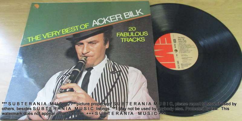 ACKER BILK  The Very Best Of Acker Bilk VINYL RECORD