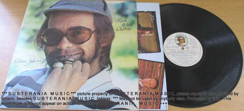 ELTON JOHN Rock Of The Westies VINYL RECORD